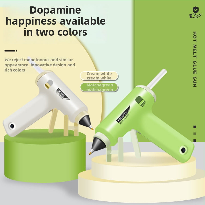 Vezeték nélküli 20W-os forróragasztópisztoly, 7 mm-es fúvóka, Li-ion akkumulátor, USB töltés