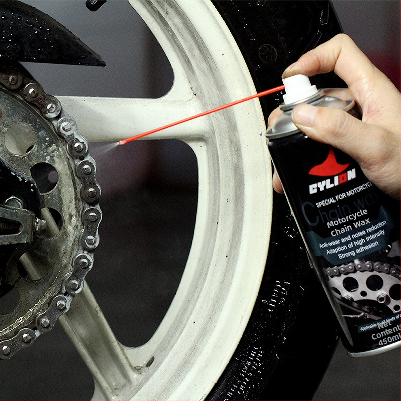 Sai Ling motorkerékpár lánc karbantartó készlet — lánctisztító, kenőanyag és mosó, gyanta alapú kivitel, dobozos csomagolás