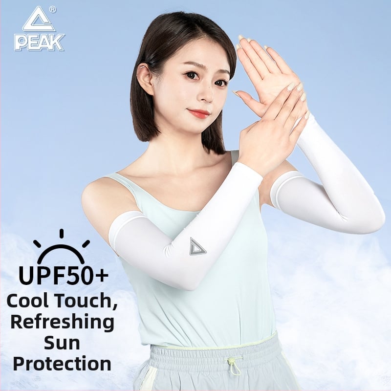 Rokas aizsargi ar UV aizsardzību, Ice Silk neilona audums, neilona saturs 51–60%, Korejas stila dizains