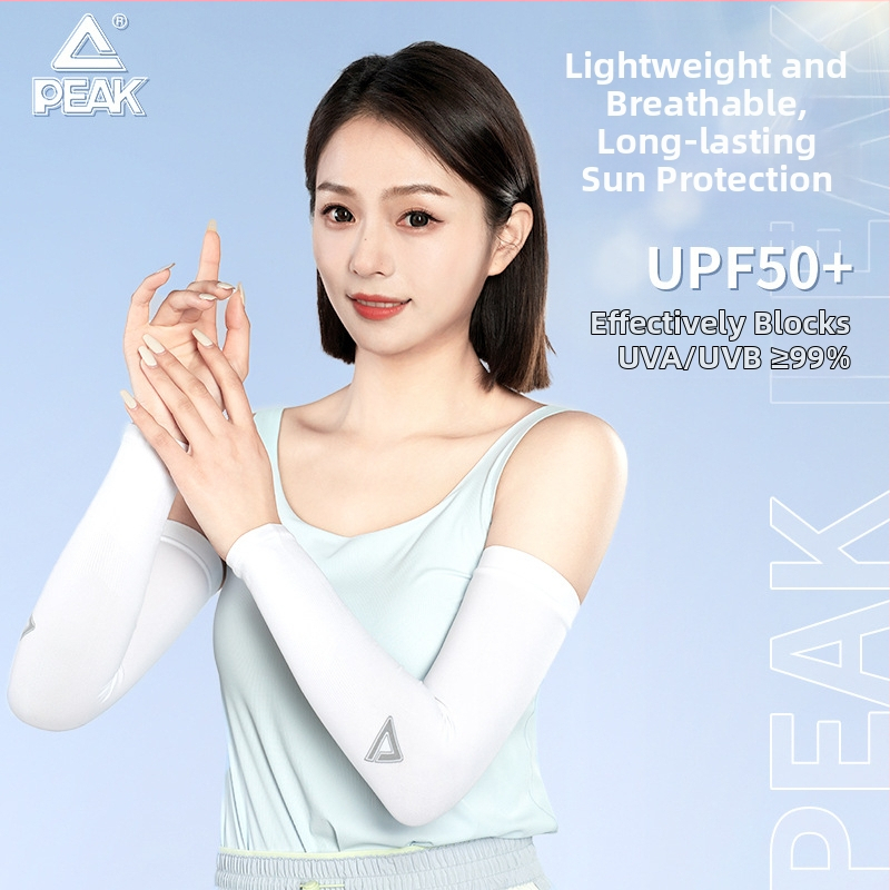 Rokas aizsargi ar UV aizsardzību, Ice Silk neilona audums, neilona saturs 51–60%, Korejas stila dizains