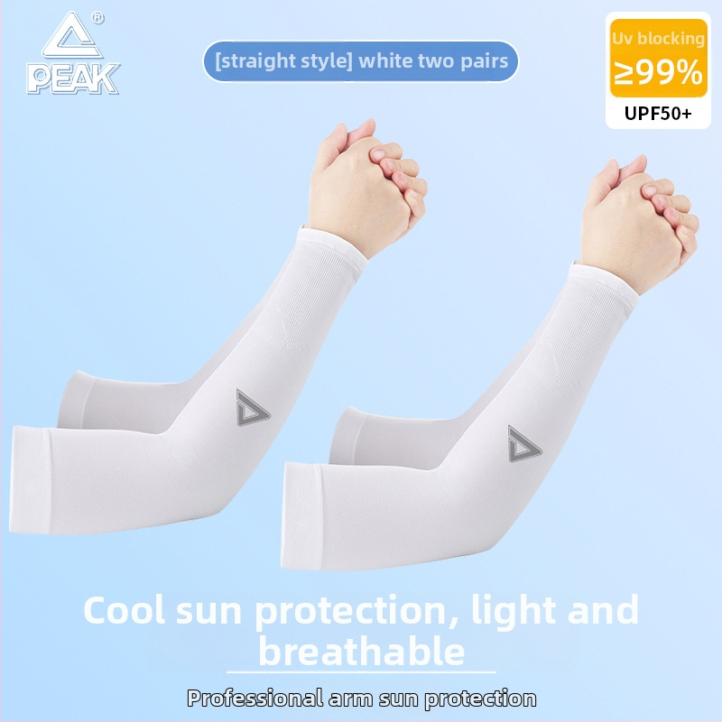 Rokas aizsargi ar UV aizsardzību, Ice Silk neilona audums, neilona saturs 51–60%, Korejas stila dizains