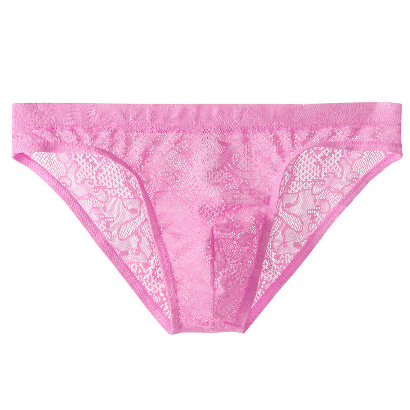 Muške čipkaste gaćice s niskim strukom, prozračne Ice Silk