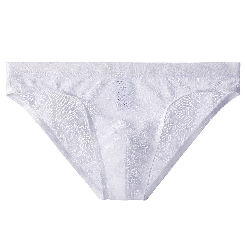 Muške čipkaste gaćice s niskim strukom, prozračne Ice Silk