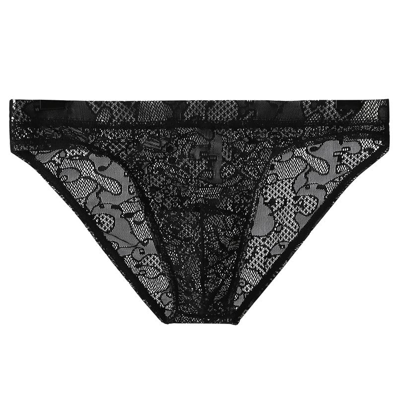 Muške čipkaste gaćice s niskim strukom, prozračne Ice Silk