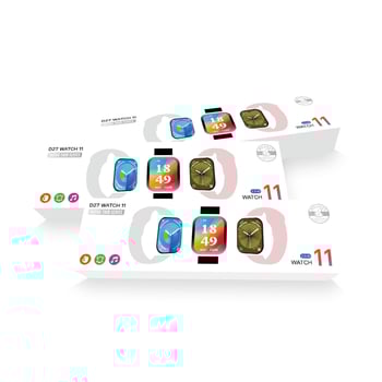 Έξυπνο ρολόι D27Watch11 – αθλητικό περίβλημα, IPS οθόνη, ασύρματη φόρτιση, μέτρηση καρδιακού ρυθμού και οξυγόνωσης του αίματος, παρακολούθηση ύπνου