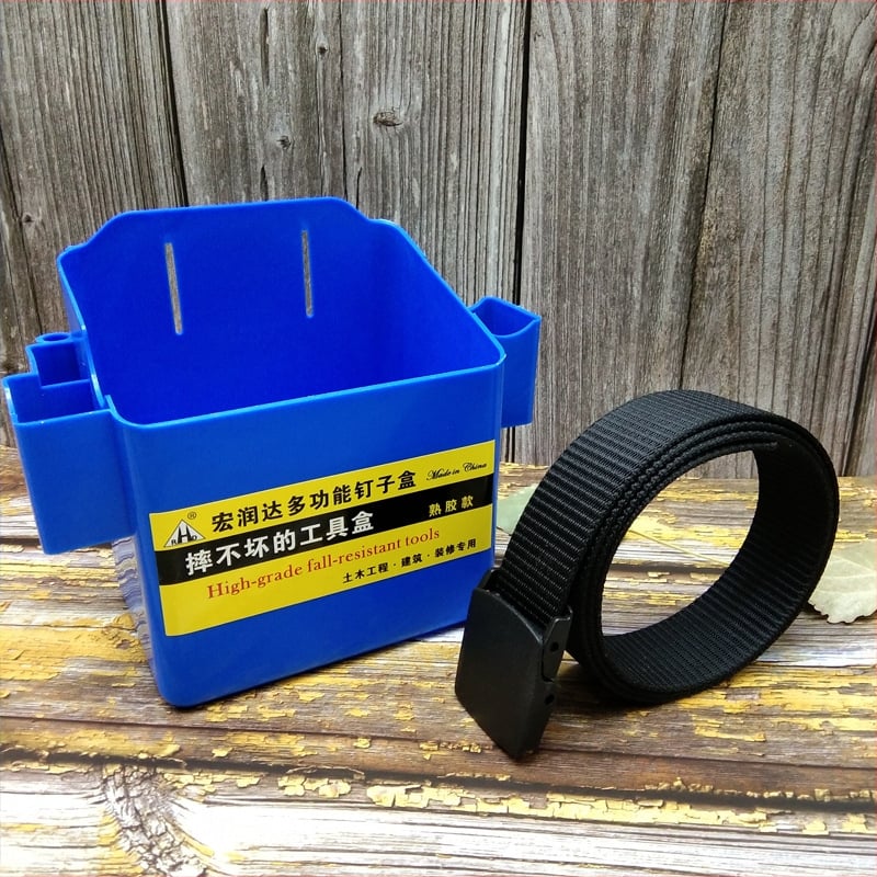 Пояс за пирони от подсилен найлон с чанта за инструменти — строителна чанта