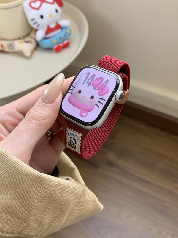Najlonski remen za Apple Watch s magnetskom kopčom, kompatibilan sa Series 11, iWatch 10. generacije 9876SE