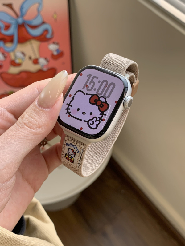 Najlonski remen za Apple Watch s magnetskom kopčom, kompatibilan sa Series 11, iWatch 10. generacije 9876SE