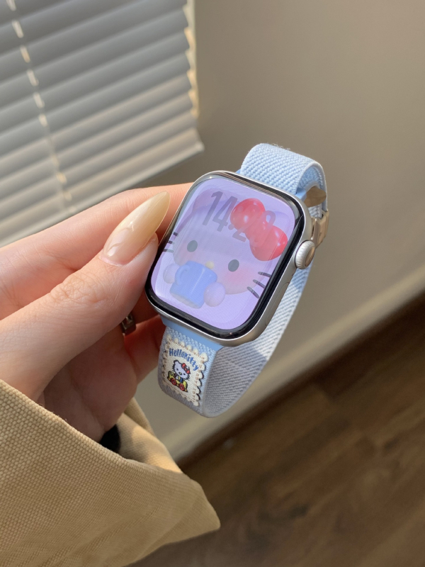Najlonski remen za Apple Watch s magnetskom kopčom, kompatibilan sa Series 11, iWatch 10. generacije 9876SE