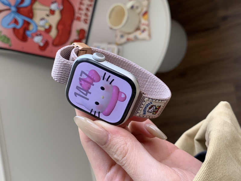 Najlonski remen za Apple Watch s magnetskom kopčom, kompatibilan sa Series 11, iWatch 10. generacije 9876SE