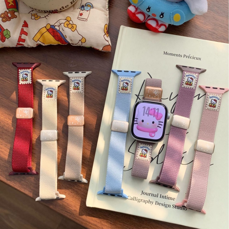 Najlonski remen za Apple Watch s magnetskom kopčom, kompatibilan sa Series 11, iWatch 10. generacije 9876SE