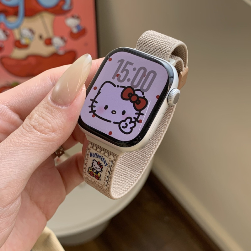 Najlonski remen za Apple Watch s magnetskom kopčom, kompatibilan sa Series 11, iWatch 10. generacije 9876SE