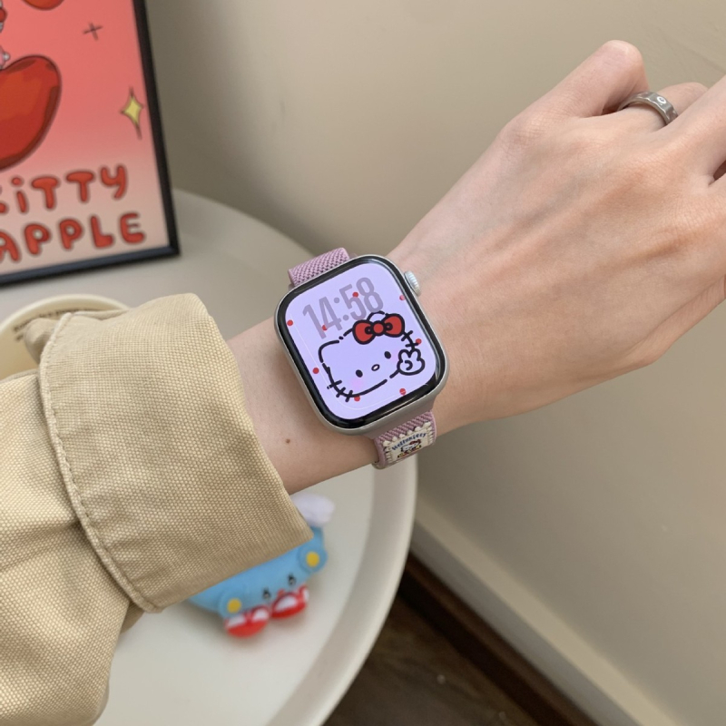 Najlonski remen za Apple Watch s magnetskom kopčom, kompatibilan sa Series 11, iWatch 10. generacije 9876SE