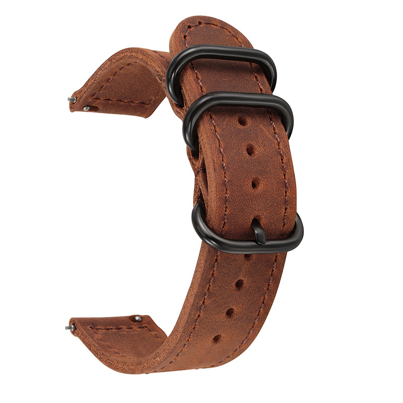 Ādas siksna viedpulksteņiem Huawei, Samsung un Apple — Retro stils, Literatūra un Māksla, Ātra atvienošana