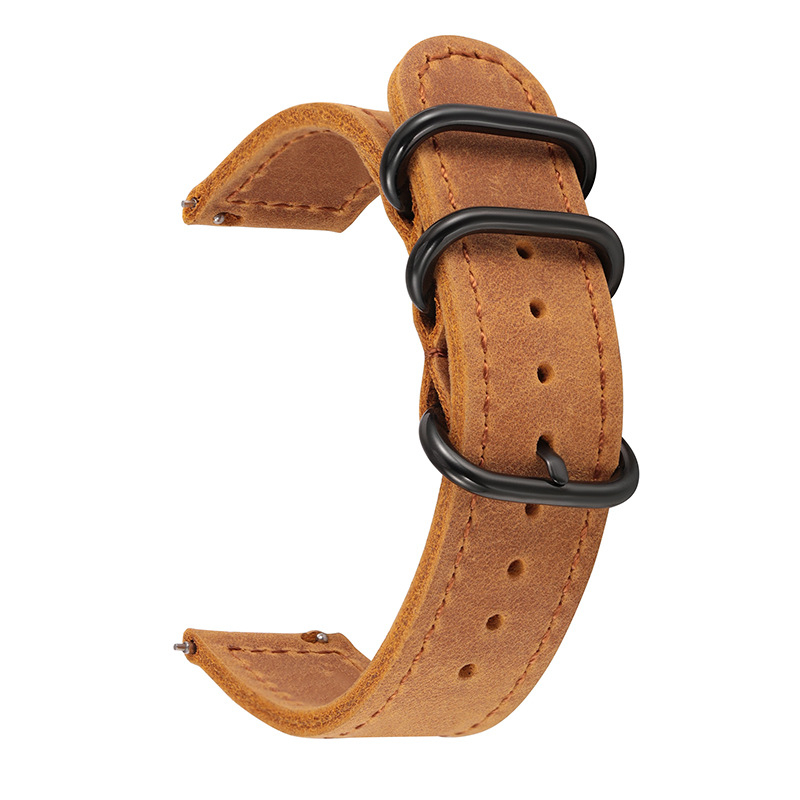 Ādas siksna viedpulksteņiem Huawei, Samsung un Apple — Retro stils, Literatūra un Māksla, Ātra atvienošana