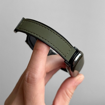 Silikonska narukvica za Xiaomi Mi Band 10 s magnetskim kopčom – Crazy Horse uzorak, sportski stil