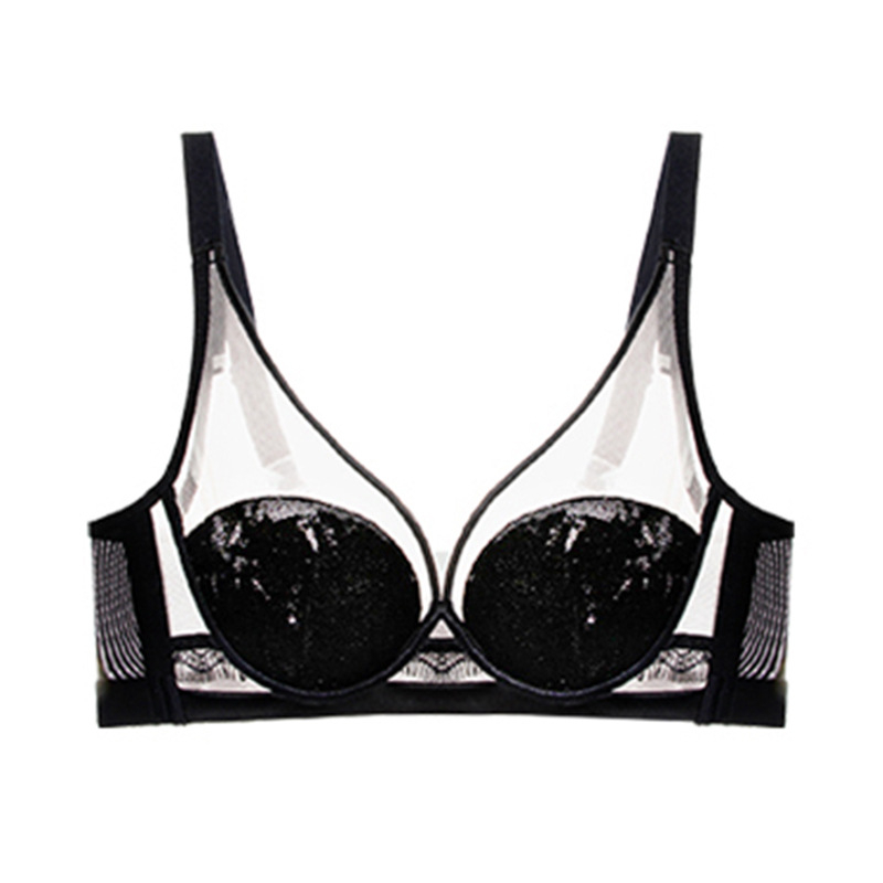 Velvetinis liemenėlės komplektas su 3/4 puodeliais, ploni formuojami puodeliai su puta, nailoninė įdaila, fiksuoti pečių dirželiai, nugaros keturių eilių užsegimas