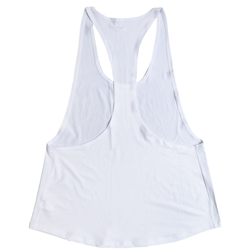 Top sportiv pentru femei, slim-fit, fără mâneci, guler rotund, bretea pe un umăr, lungime medie 65–80 cm