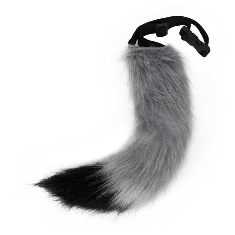 Kézzel készített plüss rókafarok cosplayhoz – kellék Halloween partyhoz, felnőtteknek