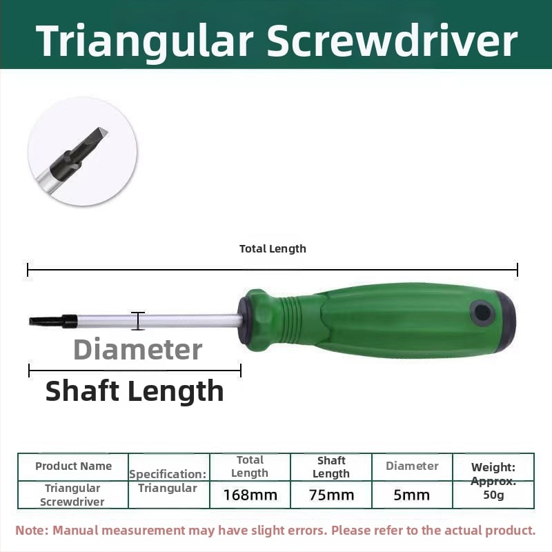 Specialiai suformuotas atsuktuvas su keliomis galvutėmis: U formos, vidinis kryžius, Y forma, plum blossom kryžius, trikampė; Cr-V plienas, neizoliuota, 60 g