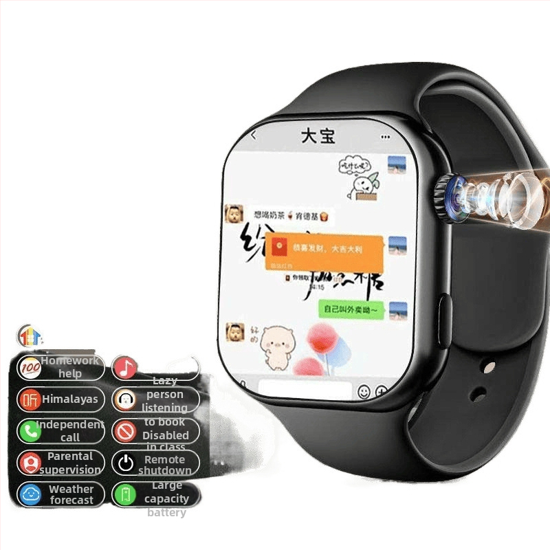 Έξυπνο ρολόι με υποστήριξη SIM, συμβατό Android, Bluetooth, οθόνη IPS, μπαταρία 7–14 ημερών