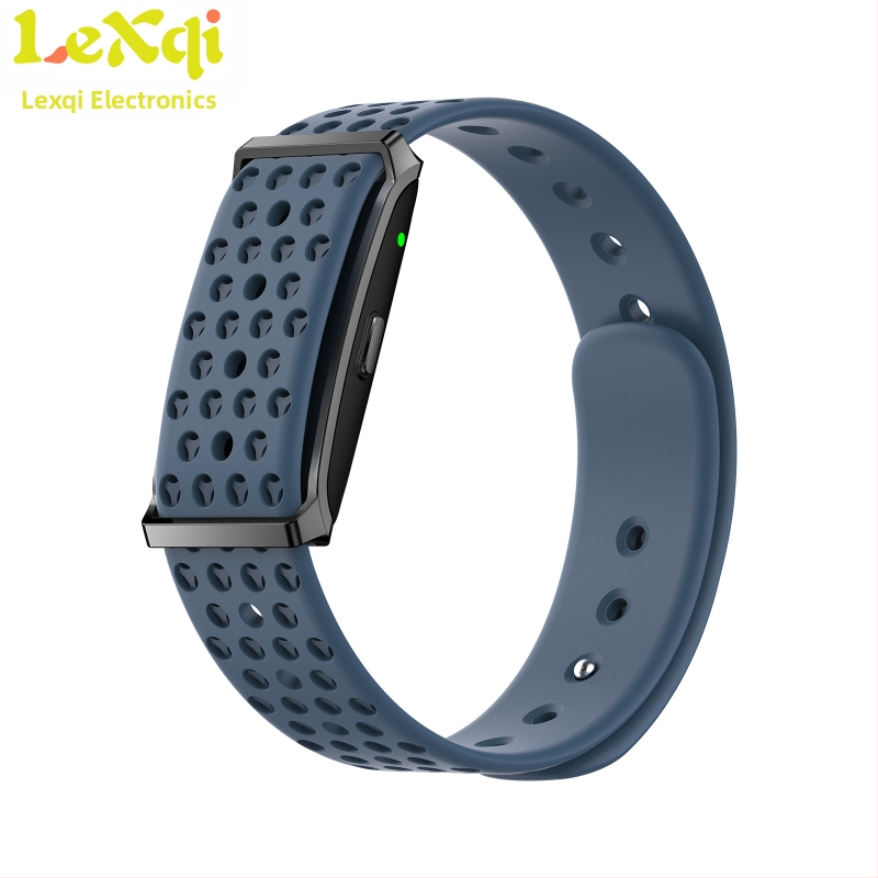 Smart ρολόι χωρίς οθόνη με παρακολούθηση καρδιακού ρυθμού, αρτηριακής πίεσης και οξυγόνωσης του αίματος, αδιάβροχο, αυτονομία μπαταρίας 21+ ημερών