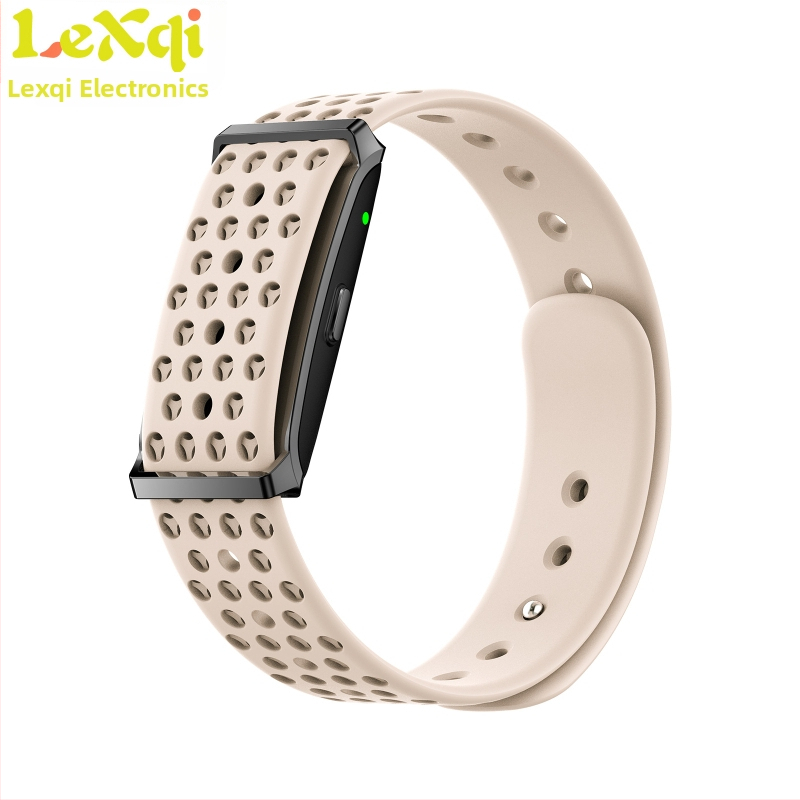 Smart ρολόι χωρίς οθόνη με παρακολούθηση καρδιακού ρυθμού, αρτηριακής πίεσης και οξυγόνωσης του αίματος, αδιάβροχο, αυτονομία μπαταρίας 21+ ημερών