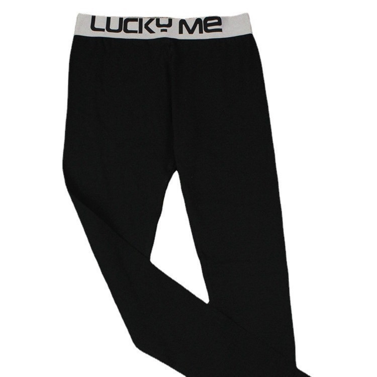 Moteriški medvilniniai kelnaitės su vidutine juosta, 9/10 ilgio, šiltos, vidutinio tankio audinys