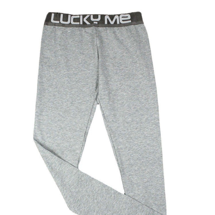 Moteriški medvilniniai kelnaitės su vidutine juosta, 9/10 ilgio, šiltos, vidutinio tankio audinys