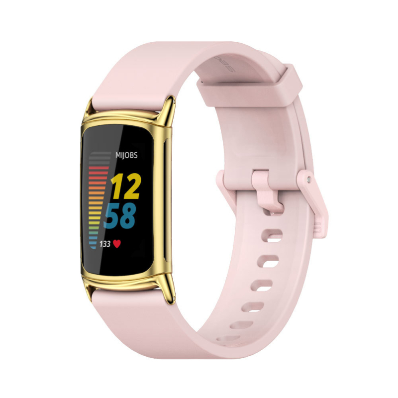 Curea de ceas pentru Fitbit Charge6 – silicon, interfață 20mm, lungime 160–230mm, greutate 30g