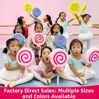 Проп за палка за сутрешна гимнастика в детската градина (лолипоп дизайн) – Марка: Other; На склад: Готови запаси; Лято 2021