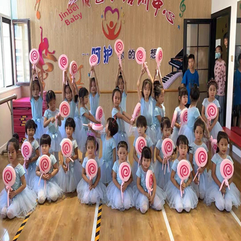 Проп за палка за сутрешна гимнастика в детската градина (лолипоп дизайн) – Марка: Other; На склад: Готови запаси; Лято 2021