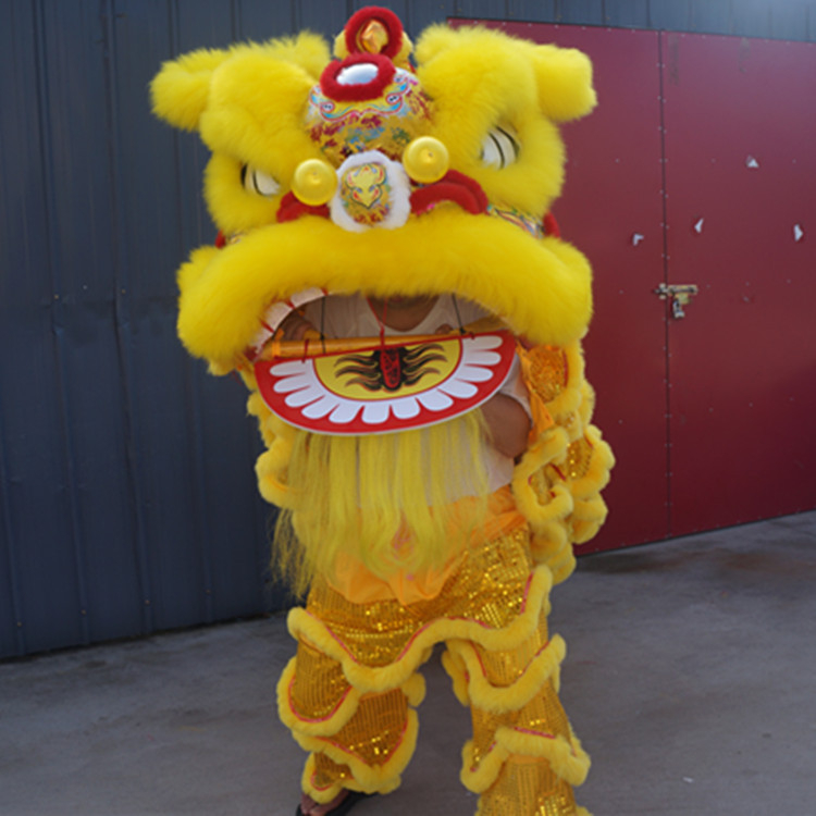 Комплект за танц на лъв - Южен лъв, Събуждащ лъв, За двама възрастни, Лъв от австралийска вълна, Пълен фестивален комплект, Лято 2025