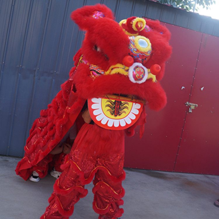 Комплект за танц на лъв - Южен лъв, Събуждащ лъв, За двама възрастни, Лъв от австралийска вълна, Пълен фестивален комплект, Лято 2025