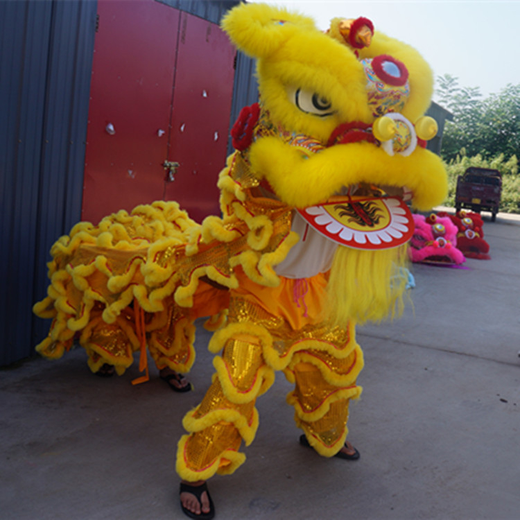 Комплект за танц на лъв - Южен лъв, Събуждащ лъв, За двама възрастни, Лъв от австралийска вълна, Пълен фестивален комплект, Лято 2025