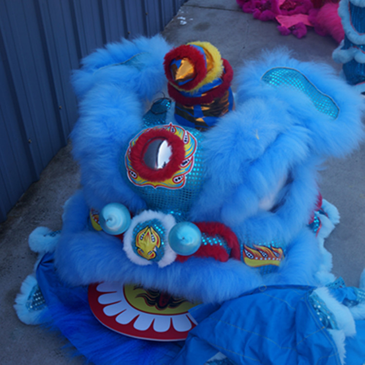 Комплект за танц на лъв - Южен лъв, Събуждащ лъв, За двама възрастни, Лъв от австралийска вълна, Пълен фестивален комплект, Лято 2025