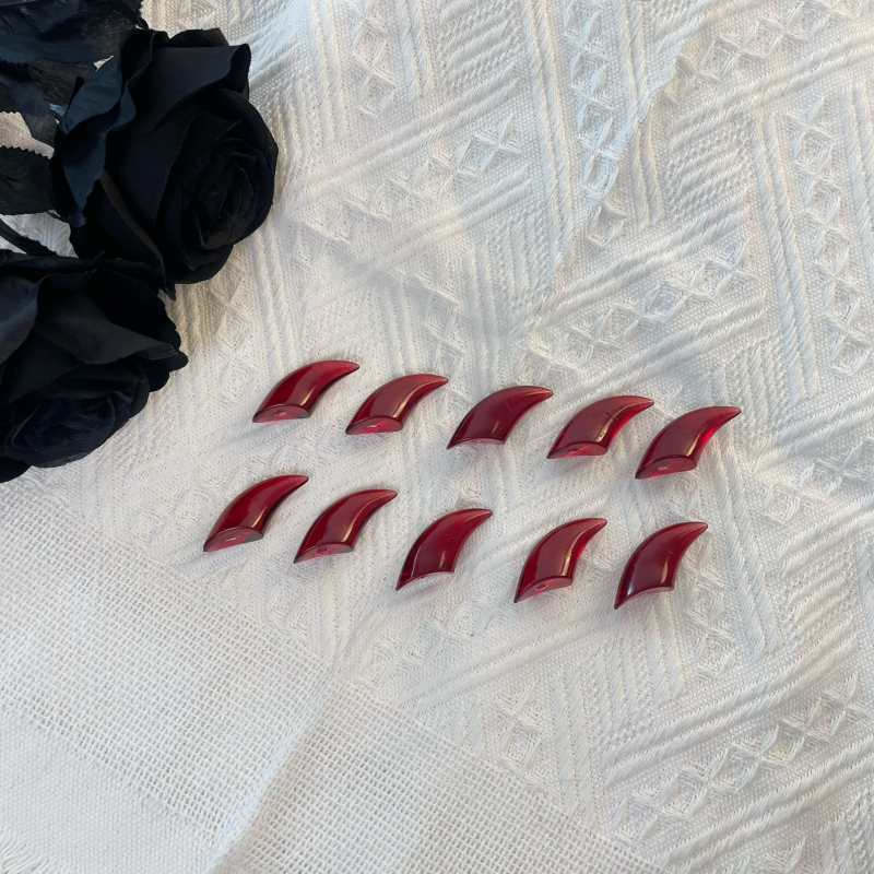 Also Set kandži za Fursuit – DIY dodaci za životinjske šape, 10 kom u pakiranju