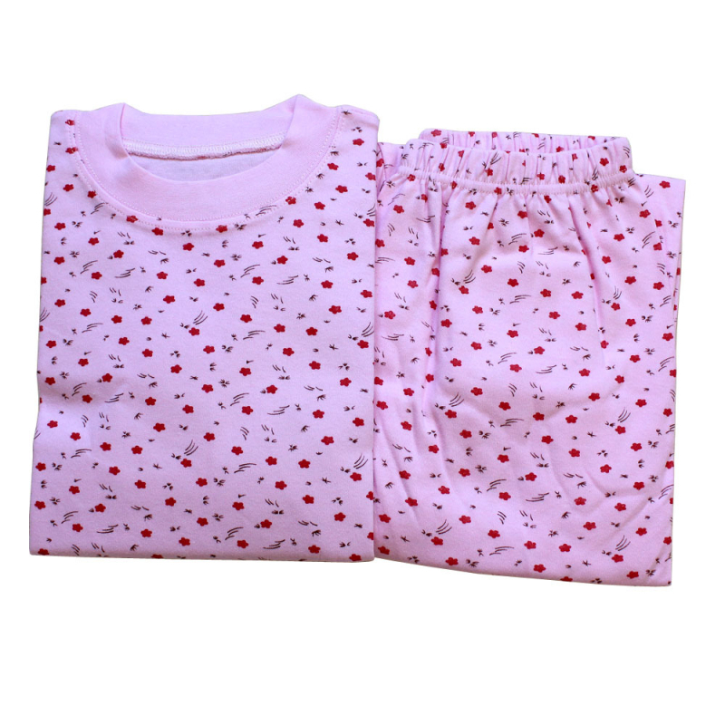 Moterų medvilninis terminis apatinių komplektas rudens sezonui, 100% medvilnė, vieno sluoksnio, 190 g/m², minkštas, išlaiko šilumą