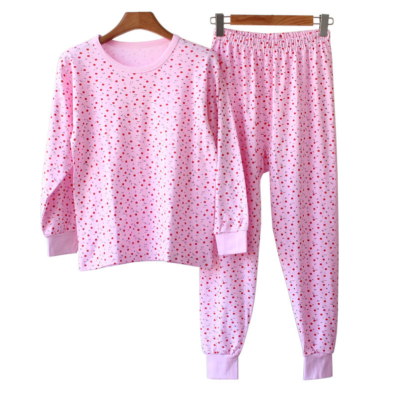 Moterų medvilninis terminis apatinių komplektas rudens sezonui, 100% medvilnė, vieno sluoksnio, 190 g/m², minkštas, išlaiko šilumą