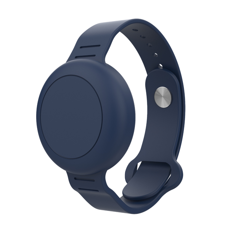 Θήκη προστασίας AirTag από σιλικόνη, βραχιόλι για AirTag, μοντέλο AT-45, μαλακό περίβλημα, μορφοποίηση από πλαστικό, συμβατό με AirTag