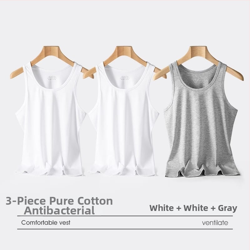 Meeste puuvillane tank-topp – 100% puuvill, kerge, hingav, suve 2024 mudel trenni jaoks