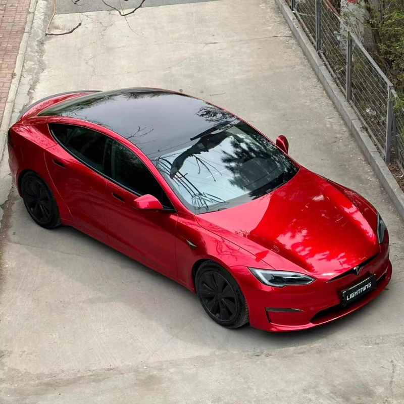 Фолио за обвиване на автомобил с финиш течен метал, PVC материал, марка: Друга, 2-годишна гаранция