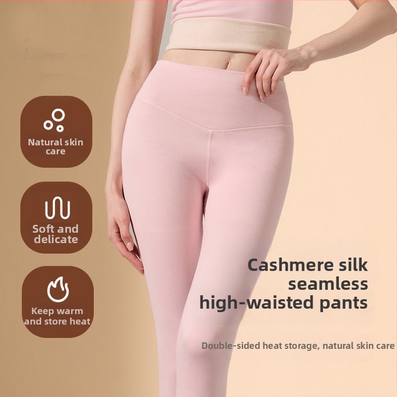 Moterų termo leginsai su aukšta juosmeniu, klubų pakėlimas, be siūlių, su veliūrine apdaila, pavasario–rudens laikotarpiui, vidaus ar išorės dėvėjimui