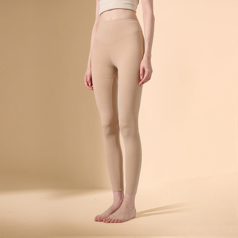 Moterų termo leginsai su aukšta juosmeniu, klubų pakėlimas, be siūlių, su veliūrine apdaila, pavasario–rudens laikotarpiui, vidaus ar išorės dėvėjimui