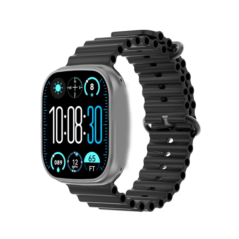 Έξυπνο ρολόι - Παρακολούθηση καρδιακού ρυθμού, Μέτρηση αρτηριακής πίεσης, Λειτουργία NFC, Κλήσεις μέσω Bluetooth, Αδιάβροχο