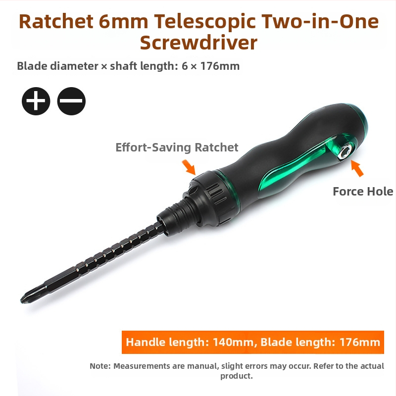 Σετ κατσαβιδιών διπλής κεφαλής με επεκτεινόμενη μικρή κατσαβίδα, Phillips/πλάγια και Torx, ρυθμιζόμενος μηχανισμός; CR-V ατσάλι, μαγνητικό, χωρίς μόνωση, λαβή PP, βάρος 0.1