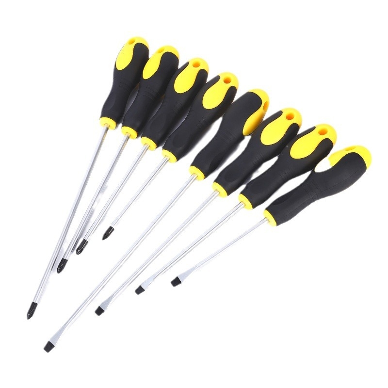 Henglida μίνι μαγνητικό κατσαβίδι με σταυροκεφαλή, από άνθρακα χάλυβα και λαβή από δύο υλικά