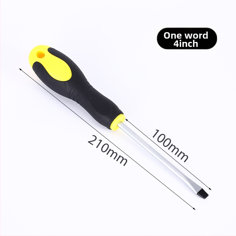 Henglida μίνι μαγνητικό κατσαβίδι με σταυροκεφαλή, από άνθρακα χάλυβα και λαβή από δύο υλικά