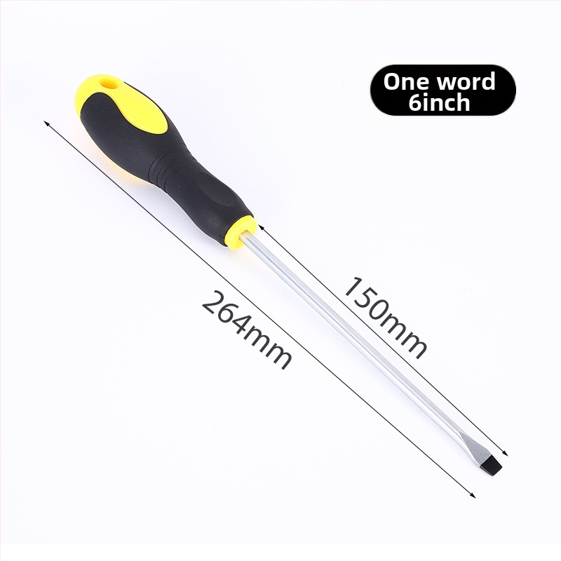 Henglida μίνι μαγνητικό κατσαβίδι με σταυροκεφαλή, από άνθρακα χάλυβα και λαβή από δύο υλικά