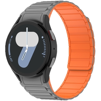 Silikonska narukvica za sat s magnetskom kopčom, 18/20/22 mm, kompatibilna sa Samsung Galaxy Watch